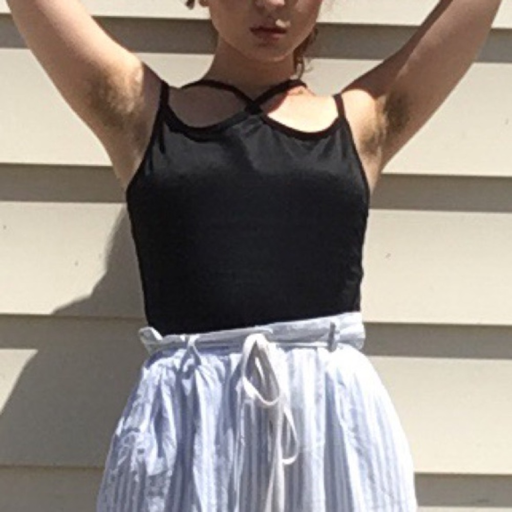 90S STRAPPY SHINY TANK